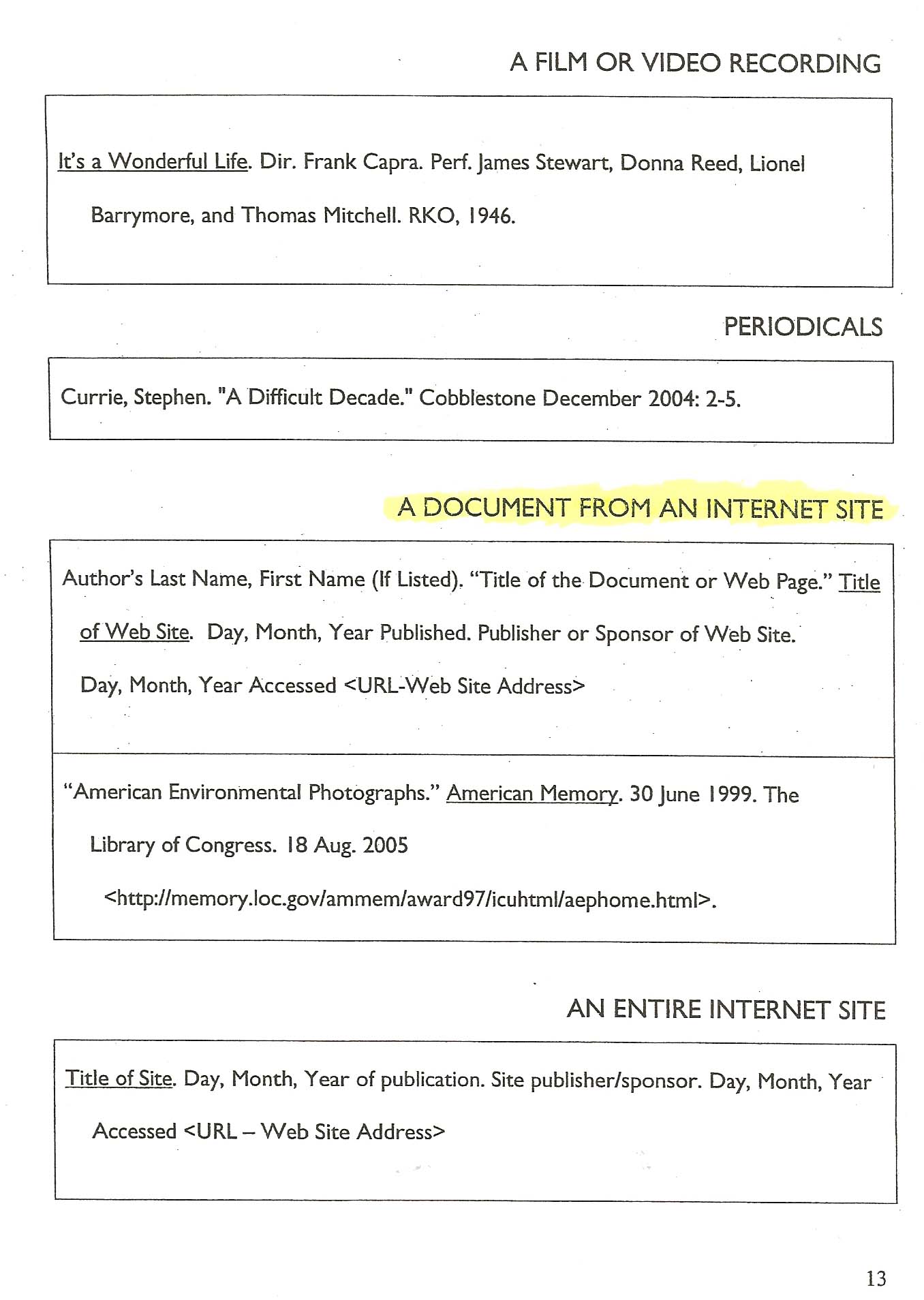 Middle School Bibliography p2 Middle School Bibliography p2